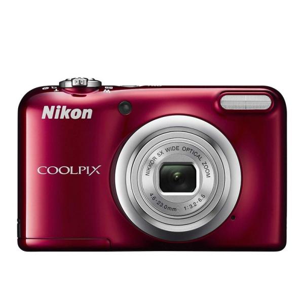 Nikon デジタルカメラ COOLPIX A10 レッド 光学5倍ズーム 1614万画素 乾電池タ...