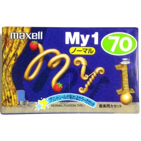 maxell カセットテープ 70分 My1 MY1-70M