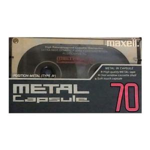 日立マクセル メタルテープ METAL Capsule 70分 M-CP70｜tomy-zone