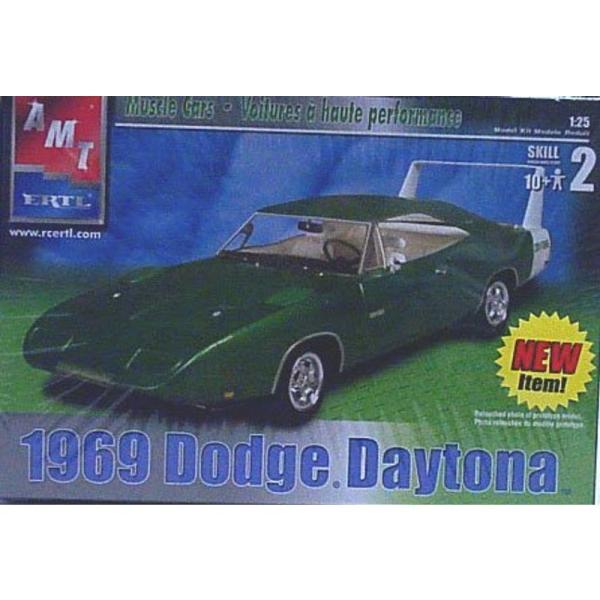 おもちゃ AMT 1969 Dodge Daytona 1:25 レプリカ ミニチュア ミニカー 模...