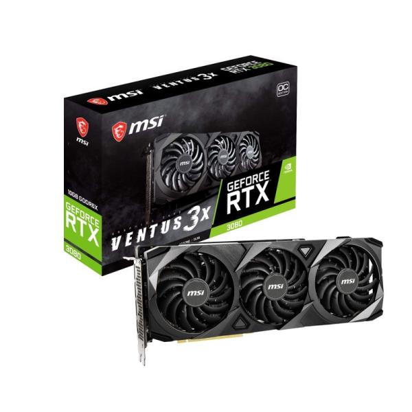 MSI GeForce RTX 3080 VENTUS 3X 10G OC グラフィックスボード V...