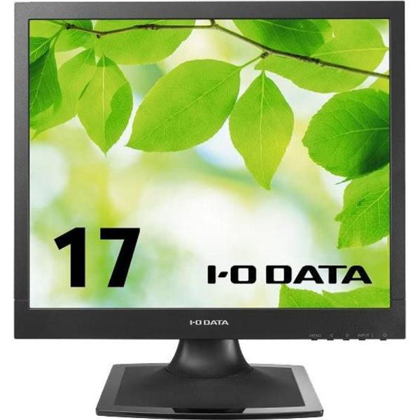 IODATA LCD-AD173SESB-A (ブラック) 17型スクエア 液晶ディスプレイ フリッ...