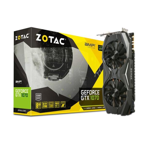 ZOTAC GeForce GTX 1070 AMP Edition, ZT-P10700C-10P...