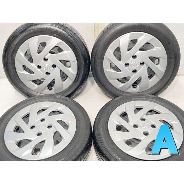 中古タイヤ4本セット ブリヂストン ネクストリー 185/60R15 / トヨタ純正 15x5.5 ...