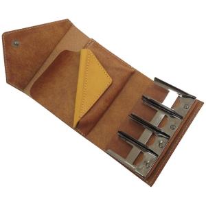 LITSTA Coin Wallet3 コインホルダー付きコンパクト財布 キャメル CAMEL｜tomy-zone