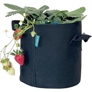 不織布プランター 2ガロン 5個入り 不織布ポット 植木鉢 ベランダ栽培 幅20cm×高さ20cm 6リットル お得用 家庭菜園 栽培袋 布袋 花 7号 FORESIA｜tomysshop