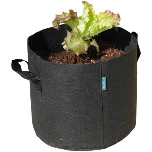 不織布プランター 5ガロン 5個入り 不織布ポット ベランダ栽培 植木鉢 幅29cm×高さ25cm 16リットル 家庭菜園 栽培袋 布袋 布鉢 10号 FORESIA｜tomysshop
