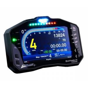GPSラップタイマーディスプレイ STARLANE DAVINCI II S X ハーネス