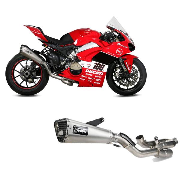 ディーラー在庫有り　mivv Delta Complete Exhaust　Race Titaniu...