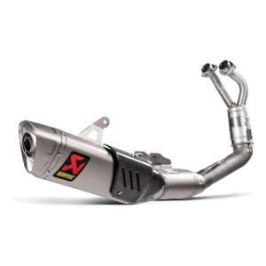 AKRAPOVIC（アクラポビッチ） スリップオンエキゾーストシステム BLACK
