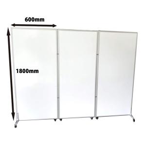 ３連パーテーション　1800 600 衝立　３連　パーテーション　目隠し　オフィス　現場　間仕切り　仕切り　レンタルパーテーション