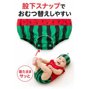 ロンパース 夏 ベビー服 新生児 赤ちゃん か...の詳細画像4