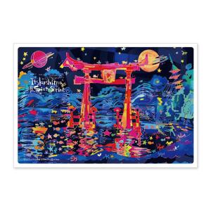 世界遺産アートポストカード 厳島神社/広島県 (1800103000021)｜tonary