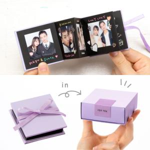 手作り アルバム バレンタイン 分割写真 プリ...の詳細画像3