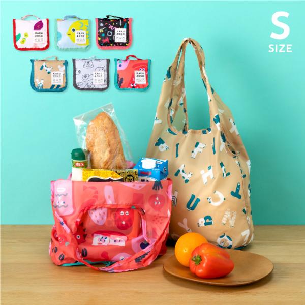 KAKUZOKO BAG S〈AIUEO〉トートバッグ サイズ S エコバッグ かわいい おしゃれ ...