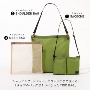 サコッシュ 3way ショルダーバッグ フェス...の詳細画像2