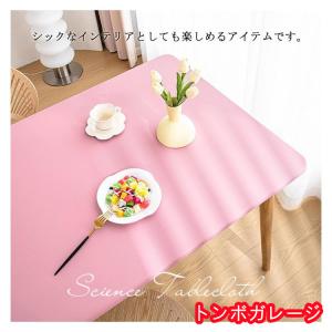 テーブルクロス 耐熱 撥水 PUレザー 伸縮素...の詳細画像3