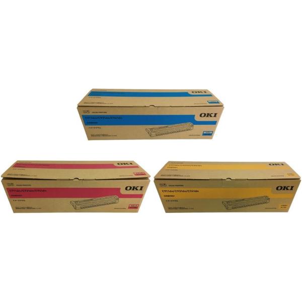 沖データ ID-C3RC / M / Y 3色セット イメージドラム (シアン マゼンタ イエロー)...