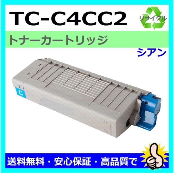 日本製 再生トナー 適合機種) COREFIDO2 C712dnw 沖データ用 TC-C4CC2 シ...