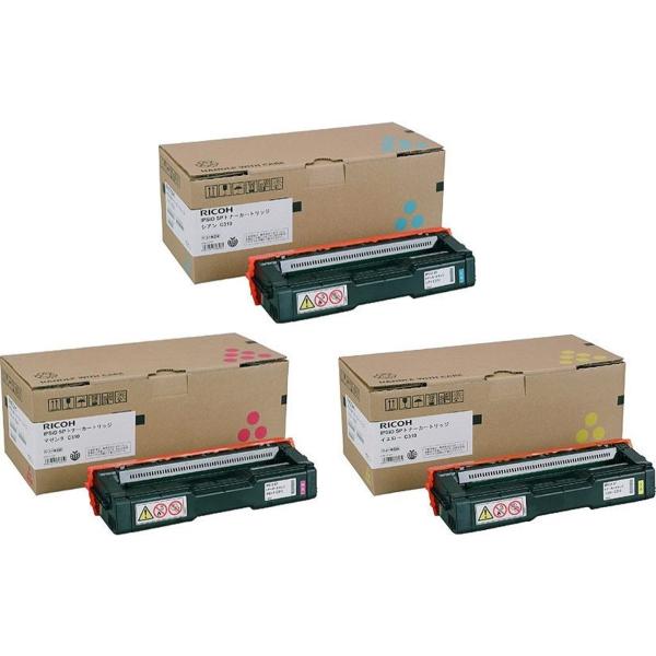 リコー RICOH SP トナー C310 3色セット (シアン マゼンタ イエロー) 純正品 トナ...