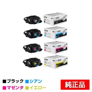 エプソン EPSON 環境推進トナーLPC3T38KV/CV/MV/YV 4色/ブラック/シアン/マゼンタ/イエロー 純正 Mサイズ LP-S7180 LP-S8180 LP-M8180 LP-M818 用トナー｜toner-sanko