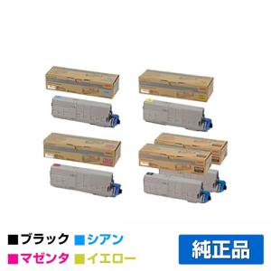 COREFIDO 沖データ OKI TC-C4BK2/C2/M2/Y2トナーカートリッジ 4色