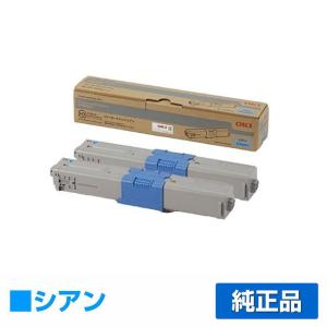 COREFIDO 沖データ OKI TC-C4AC2トナーカートリッジ 青/シアン 純正