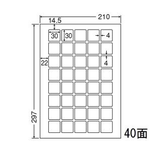 nana （まとめ買い）FCL-30F ナナタフネスラベル 6ケース 600シート