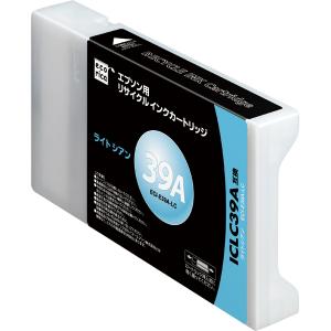 ライトシアン ECI-E39A-LC エコリカ ICLC39A 互換リサイクルインクカートリッジ