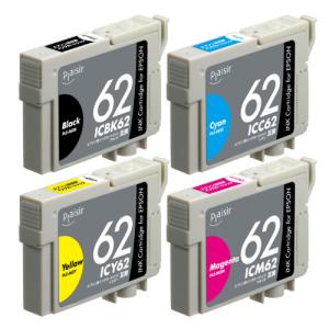 エプソン対応 プレジール IC4CL62互換インク 4色パック PLE-E624P｜toner87