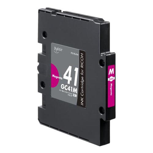 リコー対応 プレジール GC41M互換インク マゼンタ顔料 PLE-RC41M