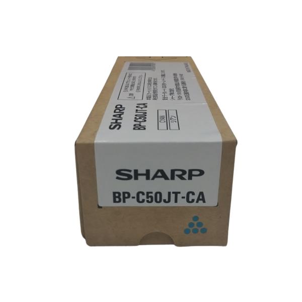 シャープ 純正トナー BP-C50JTCA シアン 単品 | SHARP トナーカートリッジ BP-...