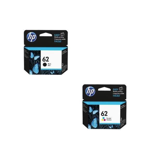 HP 62 純正インクカートリッジ 4色セット