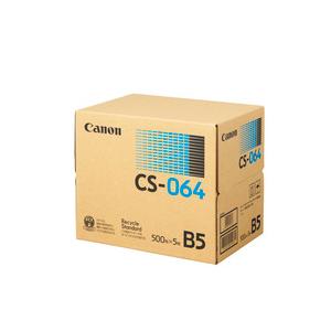 キヤノン 上質普通紙 CS-064 B5 (500枚×５冊) コピー用紙 1829C004