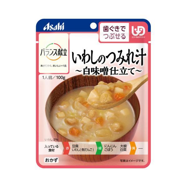 アサヒグループ食品　バランス献立　いわしのつみれ汁　白味噌仕立て / 194411　100g×6個セ...