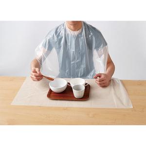 川本産業　使いきり食事用エプロン / 039-500000-00　50枚入