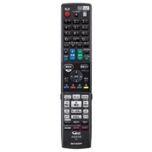 シャープ 0046380262 ブルーレイディスクレコーダー用 リモコン | SHARP 純正品BD-S550/BD-T1300/BD-T1500等対応｜tonerlp