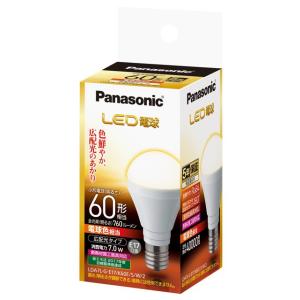 バラ パナソニック　LDA7L-G-E17/K60E/S/W/2　LED電球　小形電球　広配光タイプ...