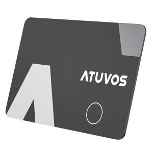 【トラッカーカード　ATUVOS SLIMTAG AT2204】15枚 スマートタグ カード 紛失防止 忘れ物防止 GPS位置 迷子 置き忘れ 防犯 エアタグ iPhone 鍵 財布 AirTag キー