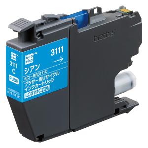 ((エコリカ))  LC3111C 互換 リサイクルインクカートリッジ ECI-BR3111C Ecorica  ((注文履歴の 配送状況確認システム：未対応))｜tonershop