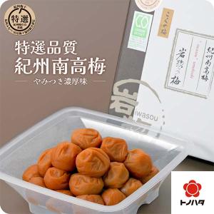 梅干し 塩分6% 紀州南高梅 特選 こくの梅 500g 岩惣 梅 南高梅