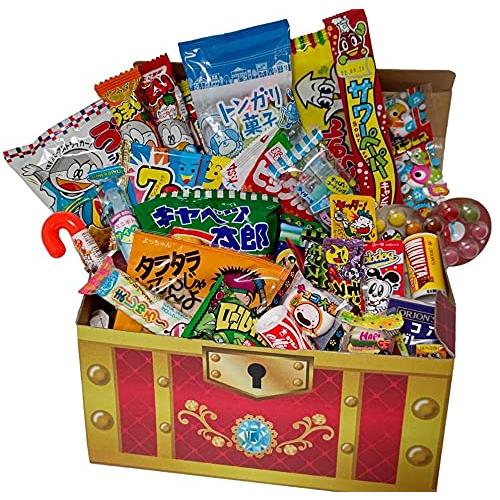 駄菓子 40点 詰め合わせ セット スペシャル 宝箱 プレゼント ハロウィン クリスマス イベント ...