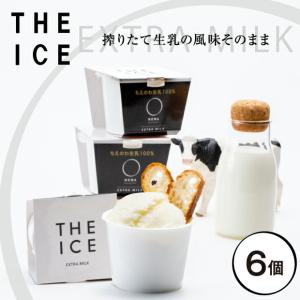 THE ICE エクストラミルク 6個セット ちえのわ事業協同組合／北海道別海町 カップアイスクリーム ギフト｜tonxton-market