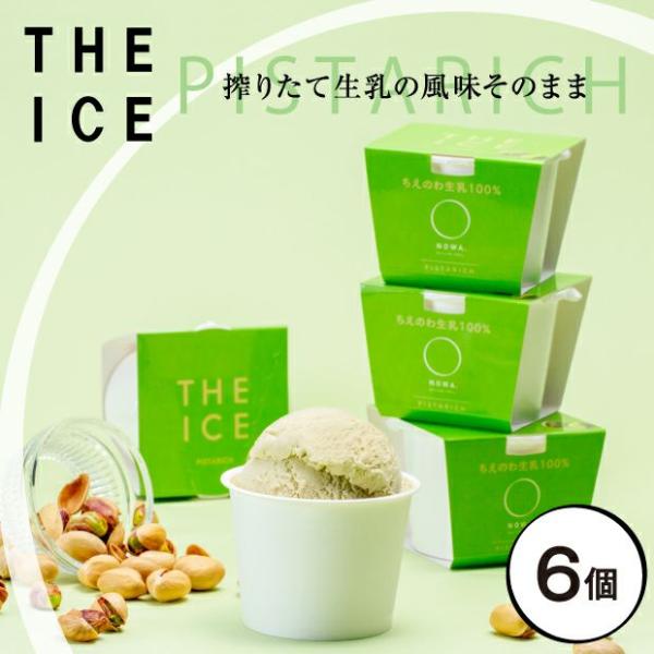 THE ICE ピスタリッチ 6個セット ちえのわ事業協同組合／北海道別海町 カップアイスクリーム ...