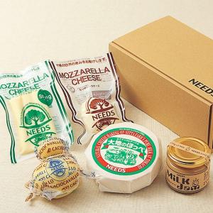チーズ オリジナル5点セット−大地のほっぺ、モッツァレラチーズ 、カチョカバロ/ チーズ工房NEEDS｜tonxton-market