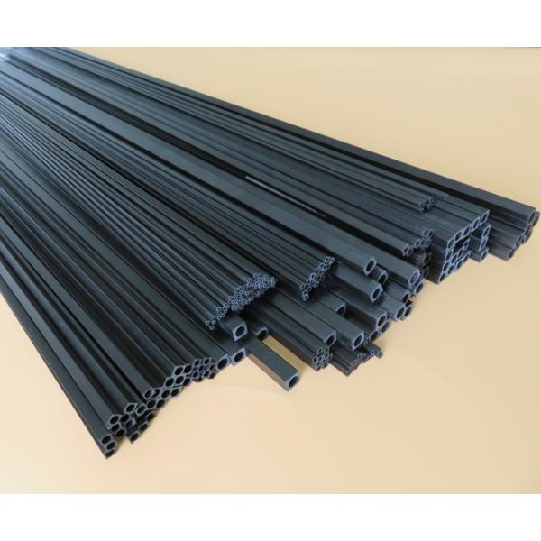 TGFY65　カーボン角パイプ外径6mm内径丸5mm　長さ1000ｍｍ