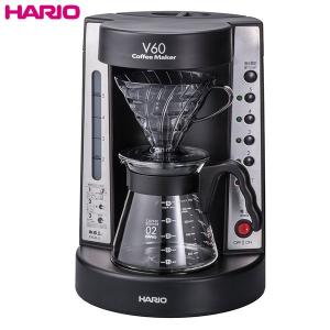 在庫限り 【送料無料】 箱日焼けあり ハリオ V60 コーヒーメーカー 珈琲王 EVCM-5TB（透明ブラック）