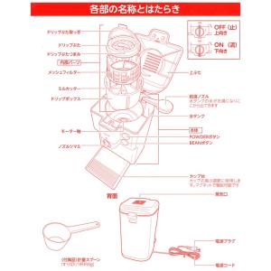 ドウシシャ 全自動コーヒーメーカー 1カップ用...の詳細画像3