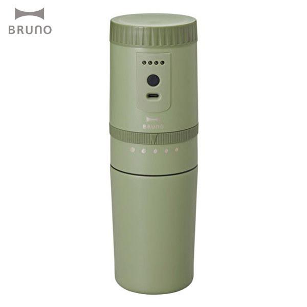 BRUNO 電動ミルコーヒーメーカー カーキ 1cup BOE080-KH ブルーノ