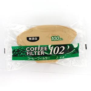 トーヨ TS コーヒーフィルター102N 台形 100枚 2-4人用 無漂白